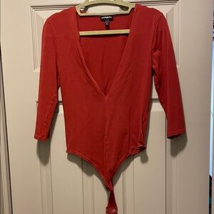Express V-Neck Bodysuit